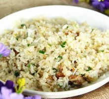 Potato and Pork Fried Rice