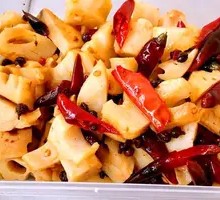 Spicy Lotus Root Cubes