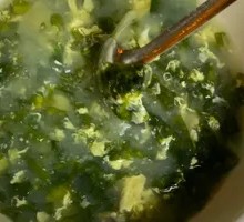 Seaweed and Egg Soup