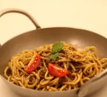 Black Pepper Meat Sauce Pasta