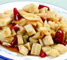 Spicy Lotus Root Cubes