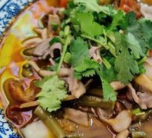 Pickled Pepper Chicken Offal Knife-Sliced Noodles