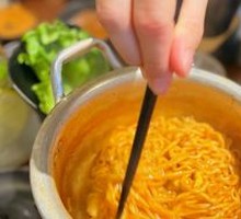 Spicy Chicken Noodles with Cheese