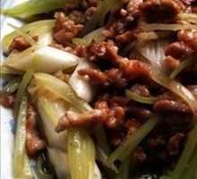 Bamboo Shoots with Pork Strips