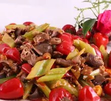 Sichuan-style Pepper Chicken Offal Rice