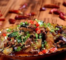 Minced Pork with Eggplant