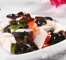 Stir-fried Yam with Wood Ear Mushrooms