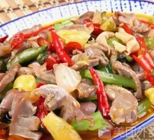 Spicy Chicken Offal Dry Pot