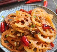 Stir-Fried Lotus Root Slices