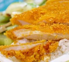 Handmade Chicken Cutlet Set Meal