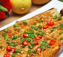 Eggplant with Garlic and Vermicelli