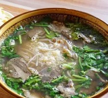 Mutton and Offal Rice Noodle Soup