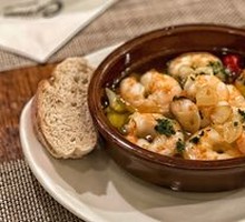 Garlic Oil-Infused Shrimp