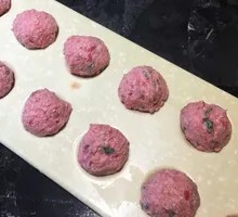 Cilantro Beef Meatballs