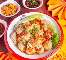 Dried Mushroom and Pork Wonton