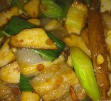 Fried Pork with Tofu Skin