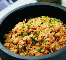 Fried Rice with Preserved Pork