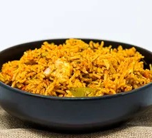 Stir-fried Pork with Fried Rice