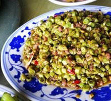 Pickled Yardlong Beans with Goose Meat Mince