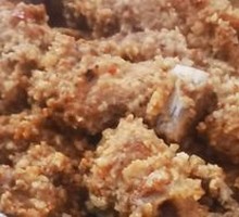 Steamed Pork Ribs with Rice Flour