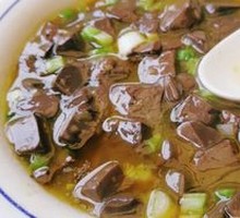 Stir-Fried Chicken Blood