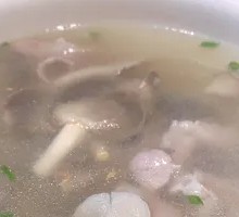 Bamboo Mushroom and Pork Soup