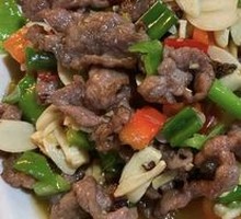 Garlic Beef Slices