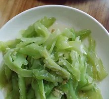 Spicy Bitter Melon Salad
