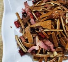 Preserved Pork with Tofu Cubes