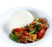 Stir-Fried Pork Rice