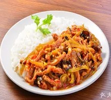 Young Ginger Stir-Fried Pork Rice