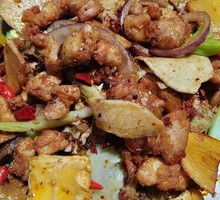 Iron Plate Crispy Chicken