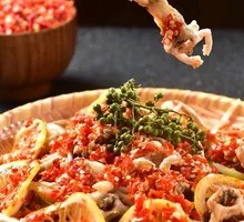 Lemon Spicy Stir-fried Green Frog