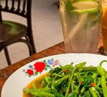 Shrimp Paste with Water Spinach