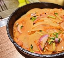 Sour and Spicy Lemon Potato Slices