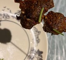 Special Roasted Lamb Liver with Fat