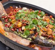 Charcoal-Grilled Sea Bass