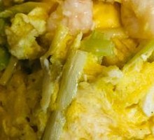 Scallion Shrimp and Egg Stir-fry