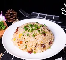 Spicy Honey Glazed Char Siu Fried Rice