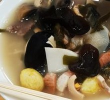 Chicken and Seafood Noodle Soup