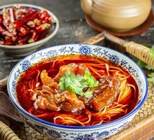 Beef and Beef tendon Noodles