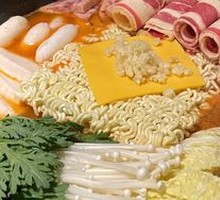 Korean Military Rice Cake Hot Pot