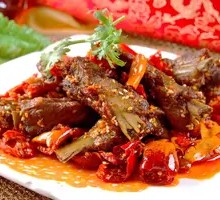 Hand-grabbed Spare Ribs