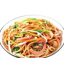 Cantonese Sausage Fried Noodles