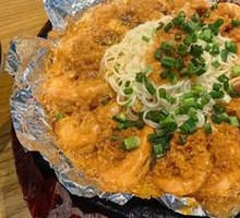 Sizzling Garlic Shrimp