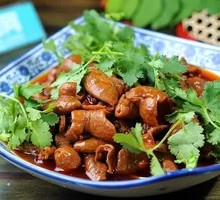 Braised Pork Intestines Rice Bowl
