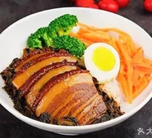 Preserved Vegetable Braised Pork Rice