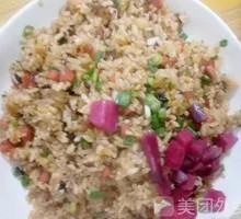 Ham Sausage Fried Rice