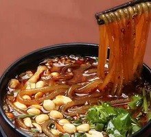 Pickled Chili Duck Blood Spicy Rice Noodles