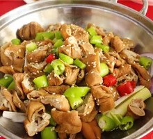 Spicy Pork Intestines Stir-fry